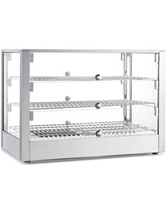 3 Tier Heated Display Case 115 litres Countertop | DA-HW115