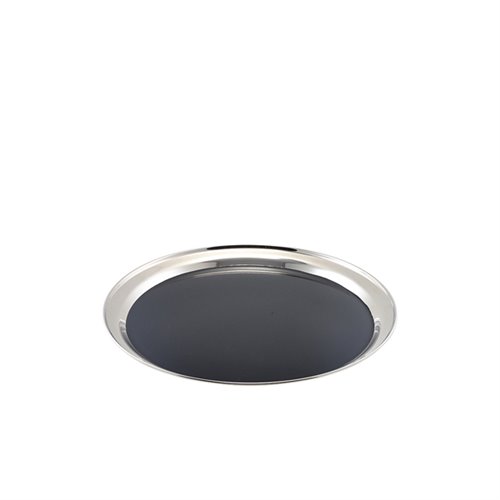 GenWare Non Slip Stainless Steel Round Tray 14"