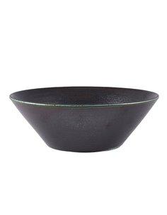 Terra Porcelain Black Conical Bowl 19.5cm