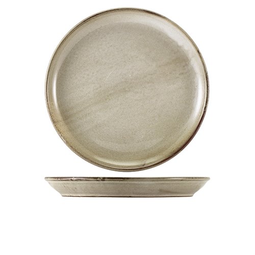 Terra Porcelain Grey Coupe Plate 30.5cm