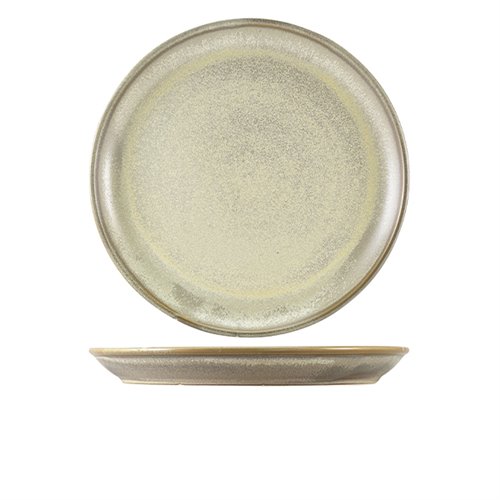 Terra Porcelain Matt Grey Coupe Plate 30.5cm