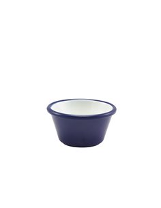 Two Tone Melamine Ramekin Blue And White 59ml/2oz