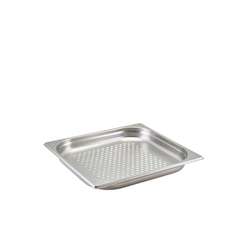 GenWare Perforated St/St Gastronorm Pan 2/3 - 40mm Deep