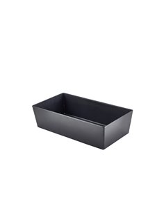 GenWare Matt Black Melamine Buffet Box GN1/3