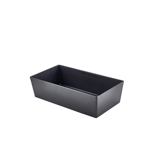 GenWare Matt Black Melamine Buffet Box GN1/3