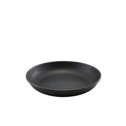 GenWare Black Vintage Steel Coupe Plate 20cm