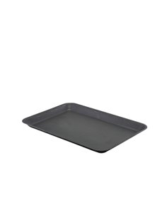 GenWare Black Vintage Steel Tray 31.5 x 21.5cm