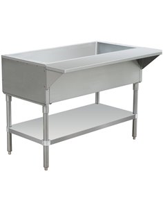 Commercial Ice Cooled Table Stainless steel Undershelf  1590x780x870mm | DA-ICT4US