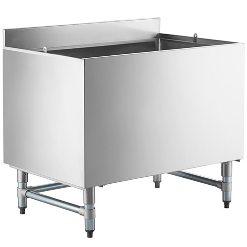 Commercial Beer Box Splashback Stainless steel 1520x610x760mm | DA-BB246018