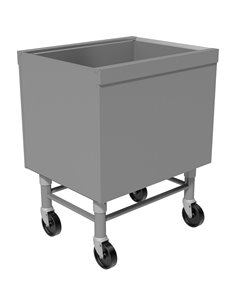 Commercial Portable Ice bin Stainless steel 760x470x760mm | DA-PIB183016