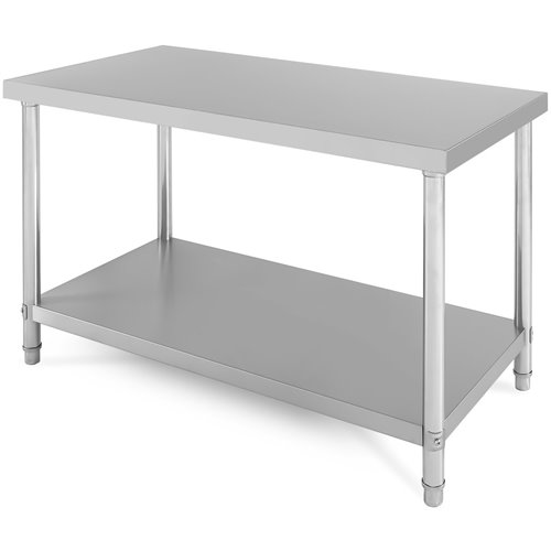 Commercial Work Table Stainless Steel Bottom Shelf 1800x600x850mm | DA-SW1806