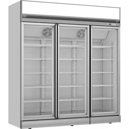 Commercial Display freezer 1563 litres Triple hinged doors Top mount | Stalwart DA-FF777TOP