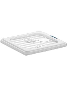 Polypropylene Gastronorm Pan Lid GN1/6 Clear | Stalwart DA-GNPPL16