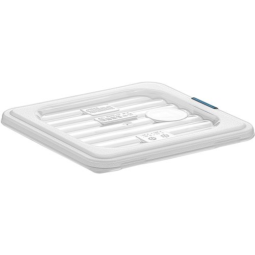 Polypropylene Gastronorm Pan Lid GN1/6 Clear | Stalwart DA-GNPPL16