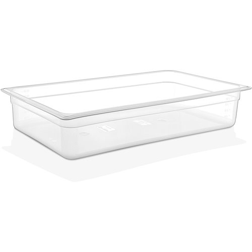 Polycarbonate Gastronorm Pan GN1/1 Depth 100mm Clear | Stalwart DA-GNPM11100