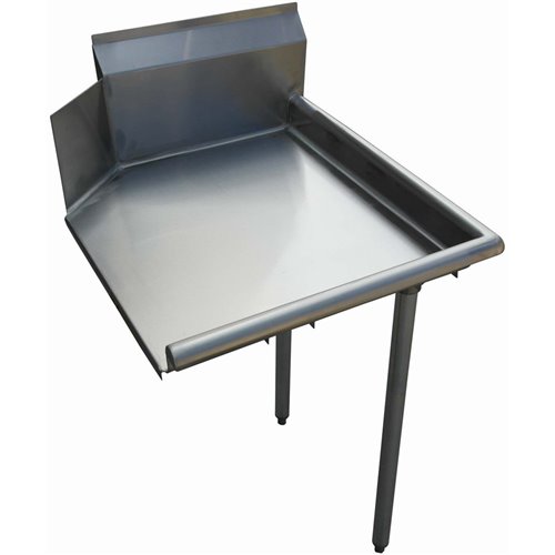 Commercial Stainless steel Pass Through Dishwasher Table Left 914mm Width | Stalwart CDT36L