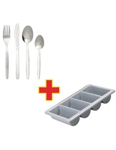 Special Offer Olympia Kelso Cutlery with Tray Combo Deal (Pack of 240)