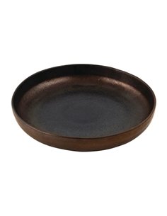 Olympia Ochre Flat Bowls 210mm 700ml (Pack of 6)