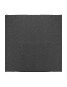 Olympia Linen Table Napkin Black 400x400mm (Pack of 12)