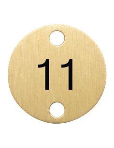 Olympia Table Numbers Bronze (11-15)