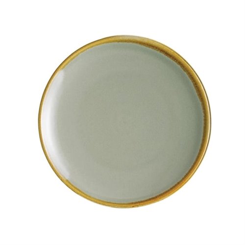 Olympia Kiln Moss Round Coupe Plates 180mm (Pack of 6)