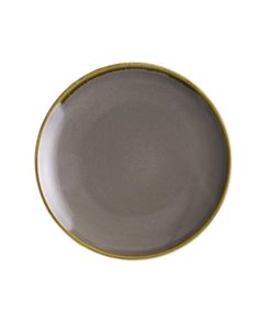 Olympia Kiln Smoke Round Coupe Plates 180mm (Pack of 6)