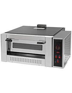 Gas Pizza oven 1 chamber 4 pizzas of 12'' | Stalwart DA-EMP4G