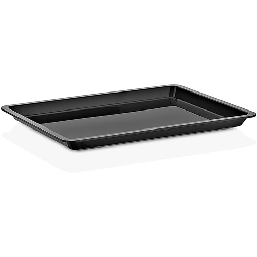 Polycarbonate Gastronorm Tray GN1/2 Depth 20mm Black | Stalwart DA-GFT12B