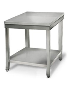 Professional Work table Stainless steel Bottom shelf 600x700x900mm | Stalwart DA-THATS67