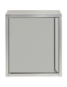 Wall cabinet 1 hinged door Stainless steel Width 600mm Depth 400mm | Stalwart DA-THWSR64