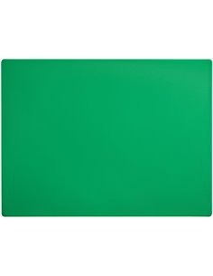 600x400x20mm High Density Commercial Cutting Board in Green | Stalwart DA-4757G