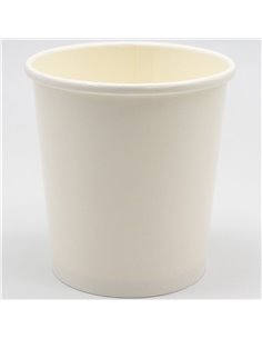 500pcs White Soup Bowl 16oz/473ml PE | Stalwart DA-WSB16OZ