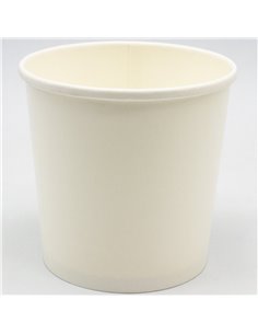 500pcs White Soup Bowl 24oz/709ml PE | Stalwart DA-WSB24OZ