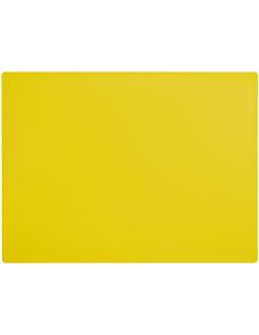 400mm x 300mm Commercial Cutting Board in Yellow 10mm | Stalwart DA-LK30401TYE