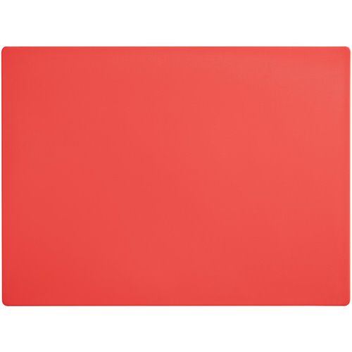 400mm x 300mm Commercial Cutting Board in Red 20mm | Stalwart DA-LK30402TRE