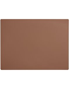 500mm x 350mm Commercial Cutting Board in Brown 10mm | Stalwart DA-LK35501TBR