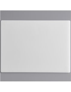 500mm x 350mm Commercial Cutting Board in White 10mm | Stalwart DA-LK35501TWH