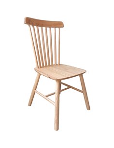 Wood Windsor Back Dining Chair with Wooden Seat | Stalwart DA-F1069