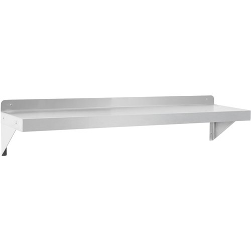 Wall Shelf Stainless steel 1800x400x250mm | Adexa WHWS40180