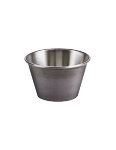 Sauce/Dip Pot Antique Silver 2.5oz STDP-CB66665