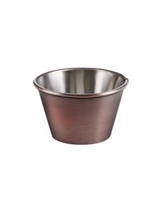 Sauce/Dip Pot Antique Copper 2.5oz STDP-CB66663