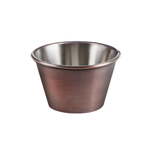 Sauce/Dip Pot Antique Copper 2.5oz STDP-CB66663