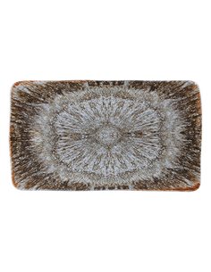 Iris Rectangular Plate 37 x 22cm STDP-11DC37IS