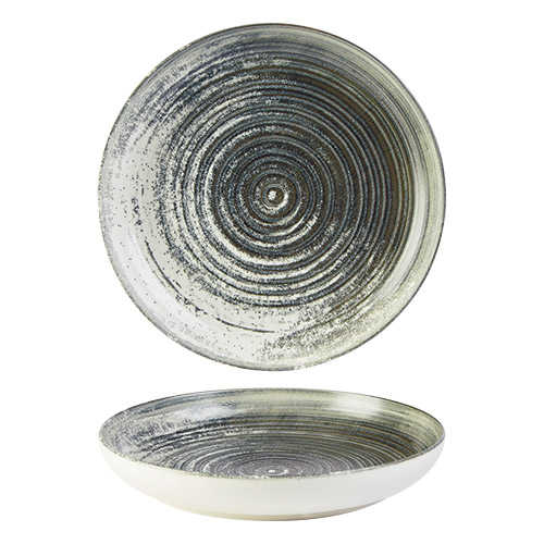 Swirl Low Bowl 22cm STDP-368122SW