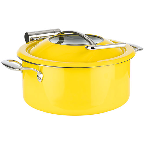 4 Piece Chafing Dish Set* – Yellow STDP-12336