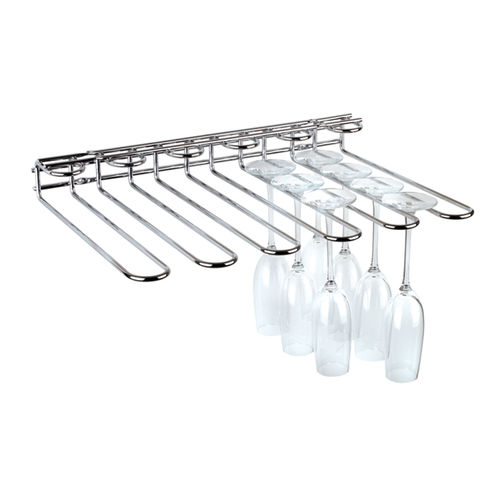 Chrome Plated Wire Glass Rack STDP-93400