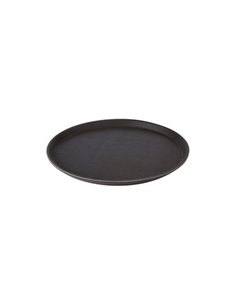 Black Round Non-Slip Tray 27.5cm STDP-CB1005