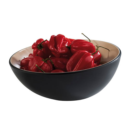 Frida Lock Melamine Bowl (Black) 28.5cm/ 11″ STDP-84925