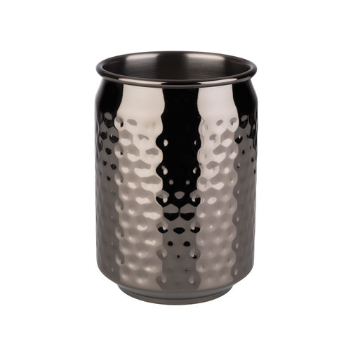 Stainless Steel ‘Glossy Gunmetal look’ Barrel Can 7.5cm/ 3″ STDP-93372