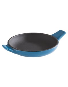 Cast Iron Serving Pan (Blue) 10cm / 3.9″ STDP-88225